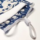 Batik Face Mask with Insert Pocket - Light Blue
