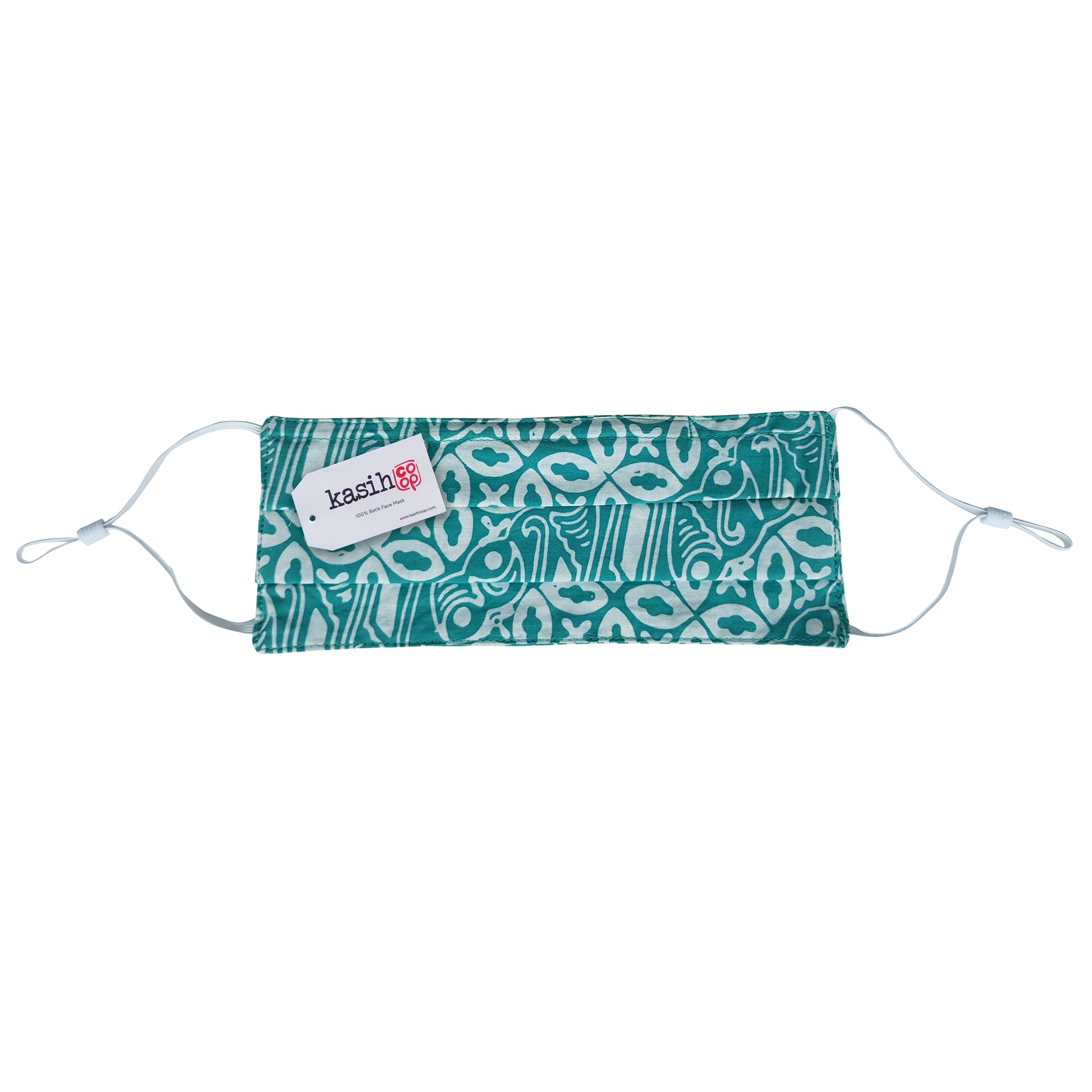 Bali Collection Batik Face Mask - Red