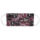 Rectangle Batik Face Mask with Insert Pocket - Purple
