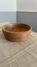 Load image into Gallery viewer, Suar Wood Small Bowl with Caving with All Around Carvings, Hand Turned by Indonesian Artisans