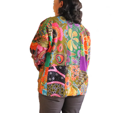 Load image into Gallery viewer, Handmade Quilted Printed Batik Jacket Blazer - Cotton
