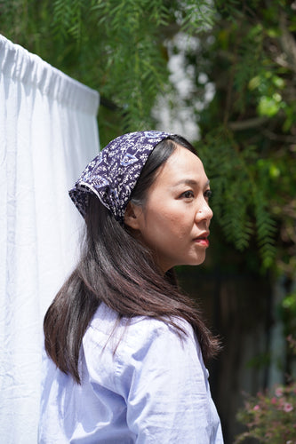 Batik Bandana - Soft Lightweight Cotton - Foliage