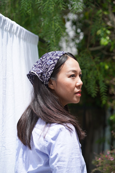 Batik Bandana - Soft Lightweight Cotton - Foliage
