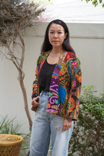 Load image into Gallery viewer, Handmade Quilted Printed Batik Jacket Blazer - Cotton