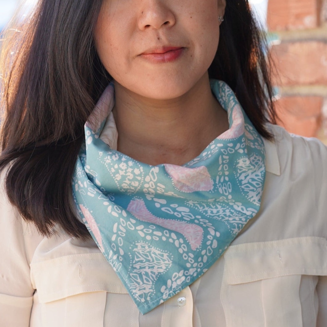 Batik Bandana - Sisik batu