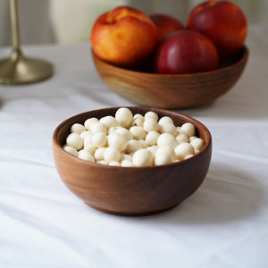 Kasih Coop Handmade Teak Wood Bowl