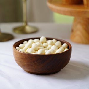 Kasih Coop Handmade Teak Wood Bowl