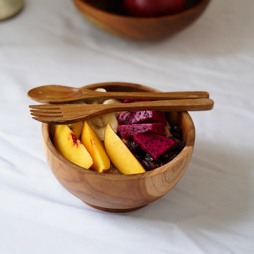 Kasih Coop Handmade Wood Bowl