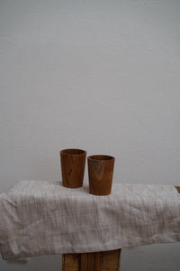 Small Size Teak Wood Capsule Cup