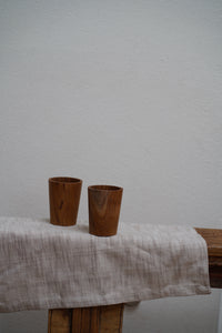Small Size Teak Wood Capsule Cup