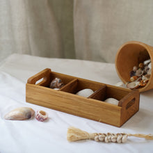 Load image into Gallery viewer, Kasih Coop Handmade Teak Wood Tea Tray
