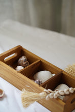 Load image into Gallery viewer, Teak Wood Rectangle Sugar Tray large
