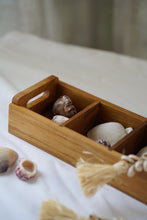 Load image into Gallery viewer, Teak Wood Rectangle Sugar Tray large