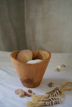 Load image into Gallery viewer, Small Teak Wood Bowl 6x4.7&quot;