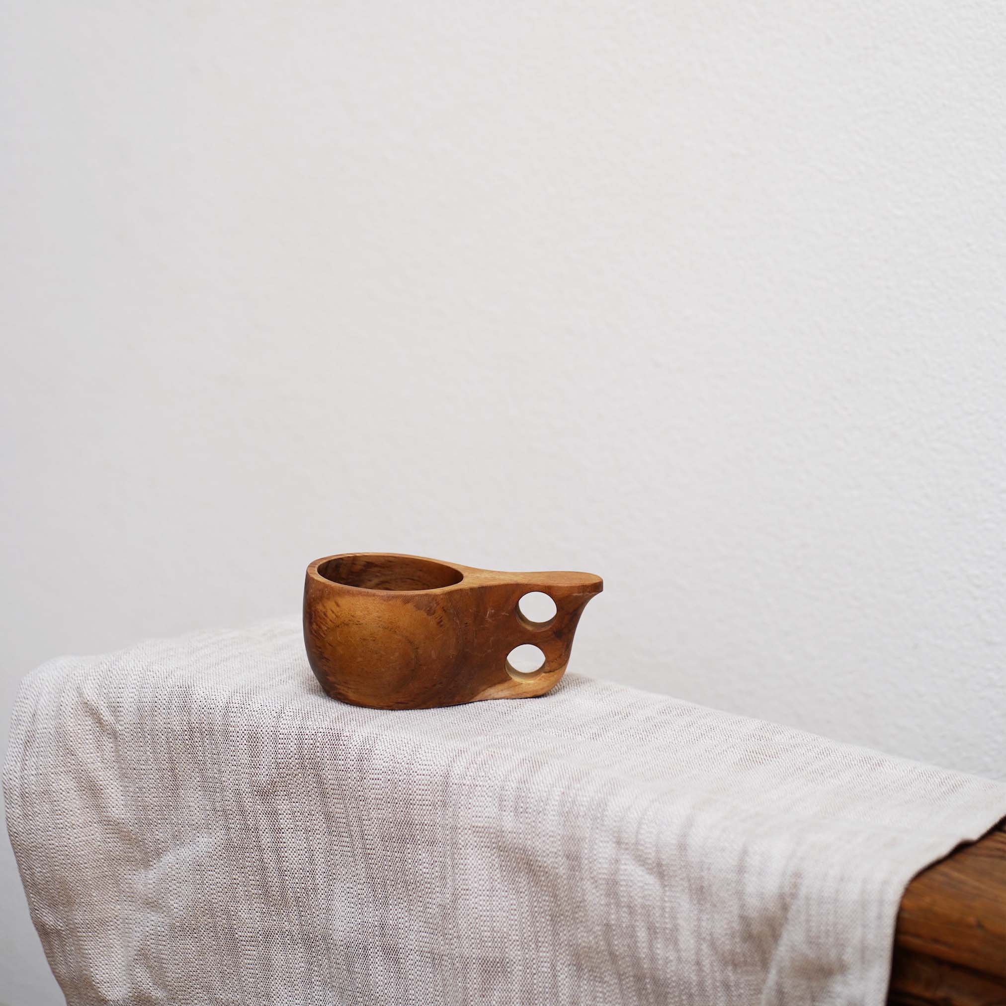 Small Size Teak Wood Kuksa Cup, Wooden Glass, Drink – Kasih Co-op