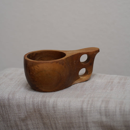 Kasih Coop Handmade Small Teak Wood Kuksa Cup