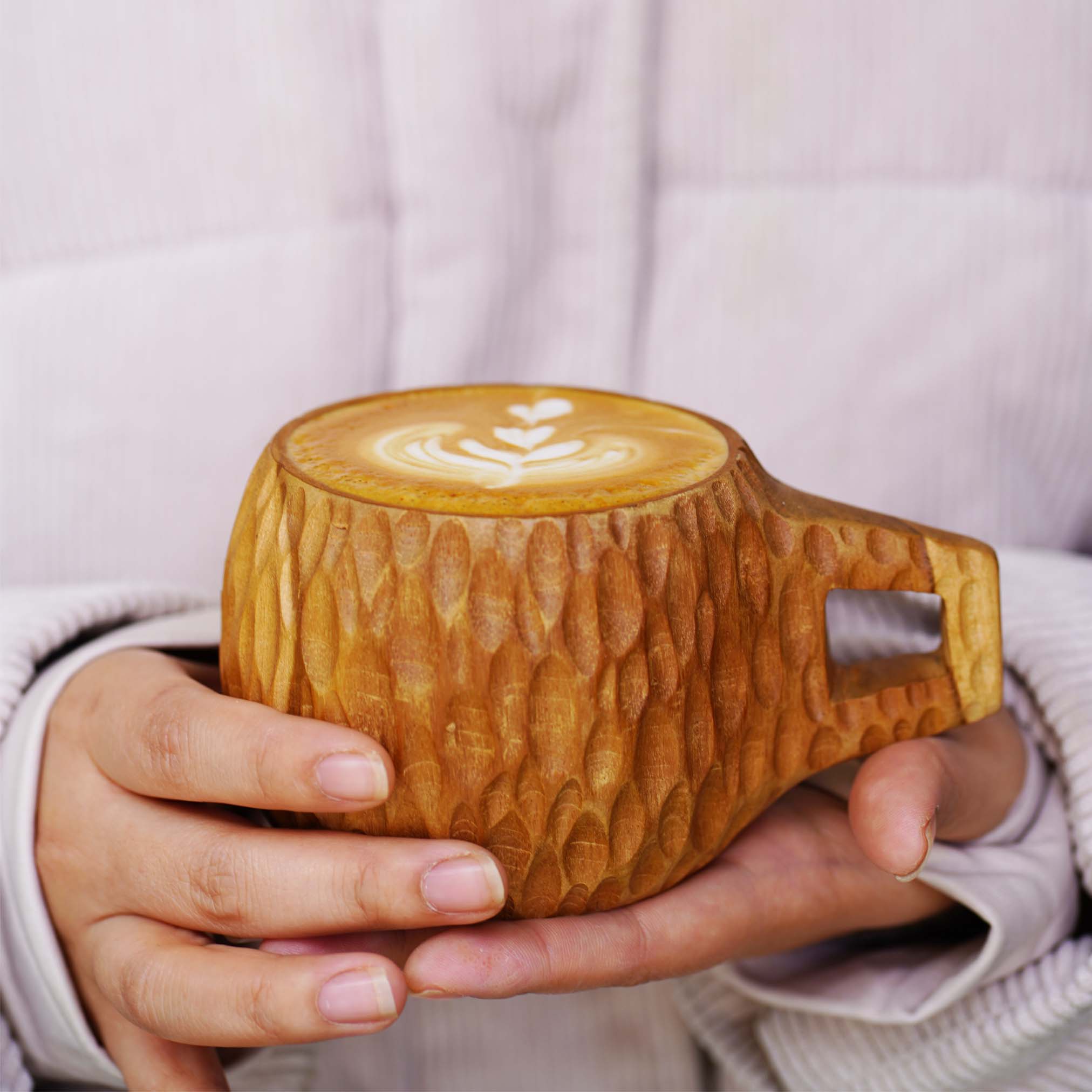 Small Size Teak Wood Cup, Mug, Glass, Wood, Wooden, Kuksa