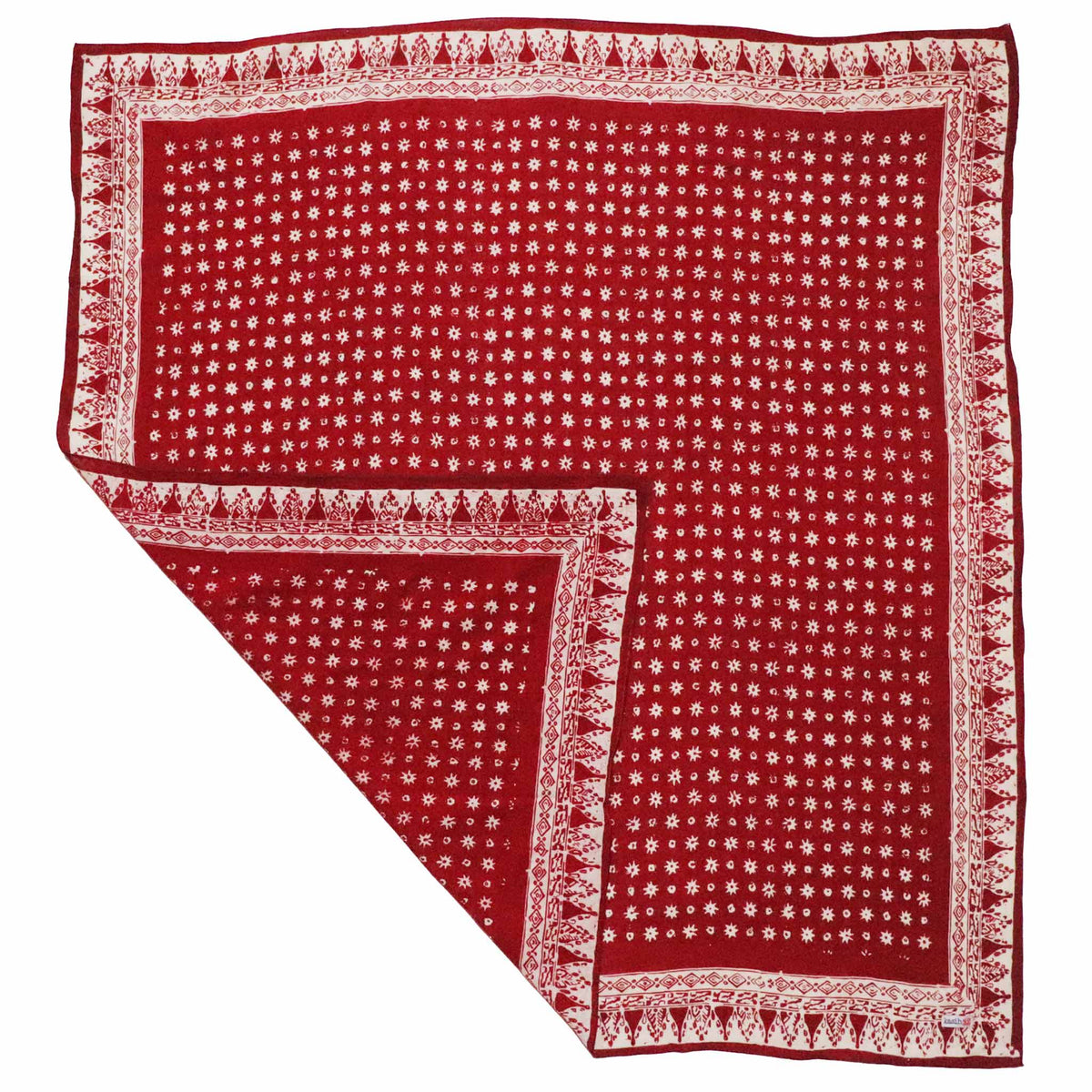 Large cotton batik bandana in Celebration pattern