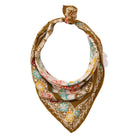 Tropical Tapestry Green, Fair Trade batik cotton bandana