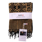 Arrow batik cotton scarf