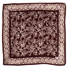 Sunrise, Plum batik cotton bandana