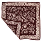 Sunrise, Plum batik cotton bandana
