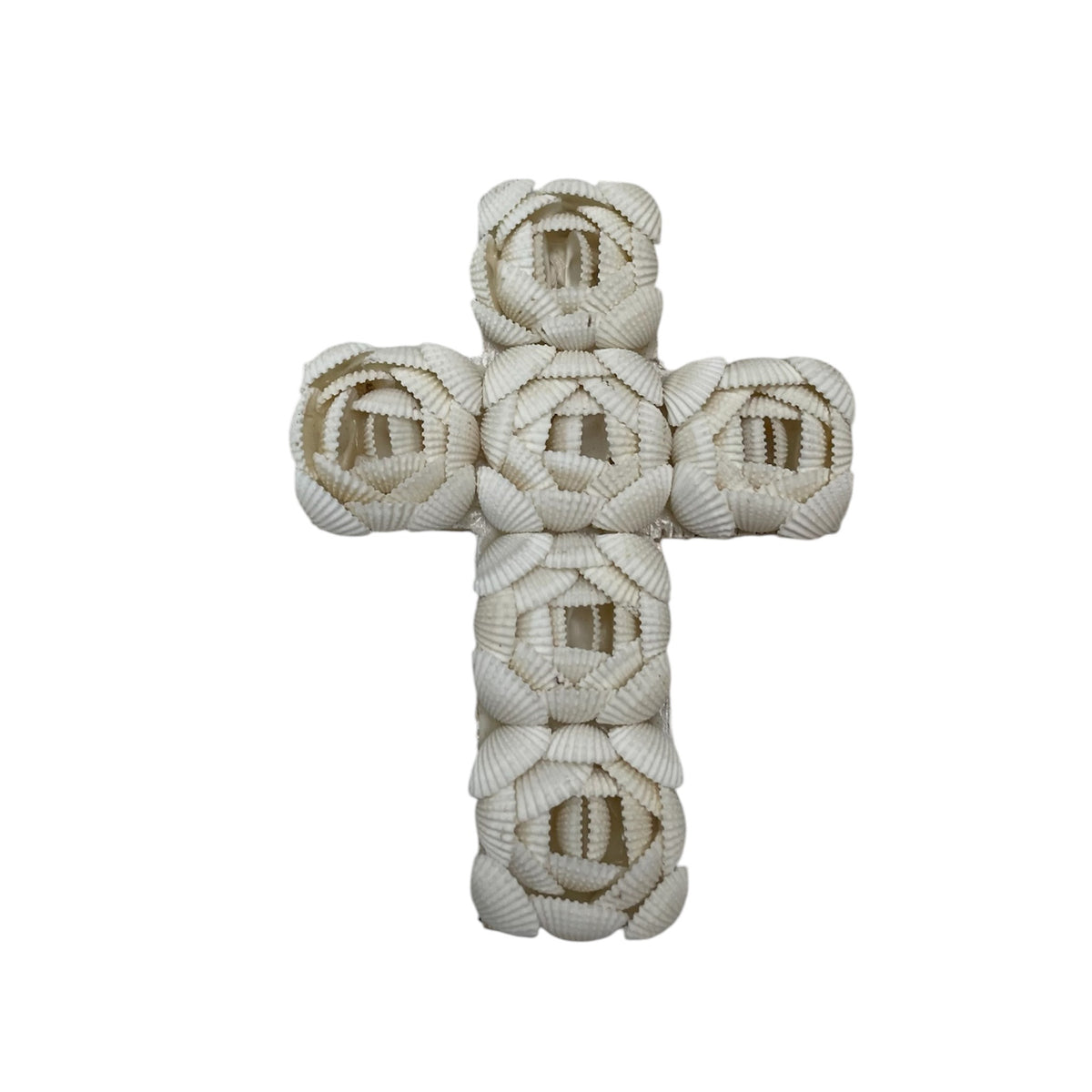 Mini Cross Sea Shells Decoration, Handcrafted in Bali – Kasih Co-op