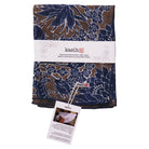 Lotus Blossom batik cotton bandana