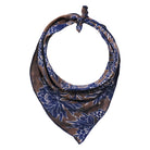 Lotus Blossom batik cotton bandana