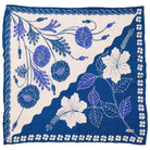 Hibiscus Poppy Flowers, Pagi Sore batik cotton bandana
