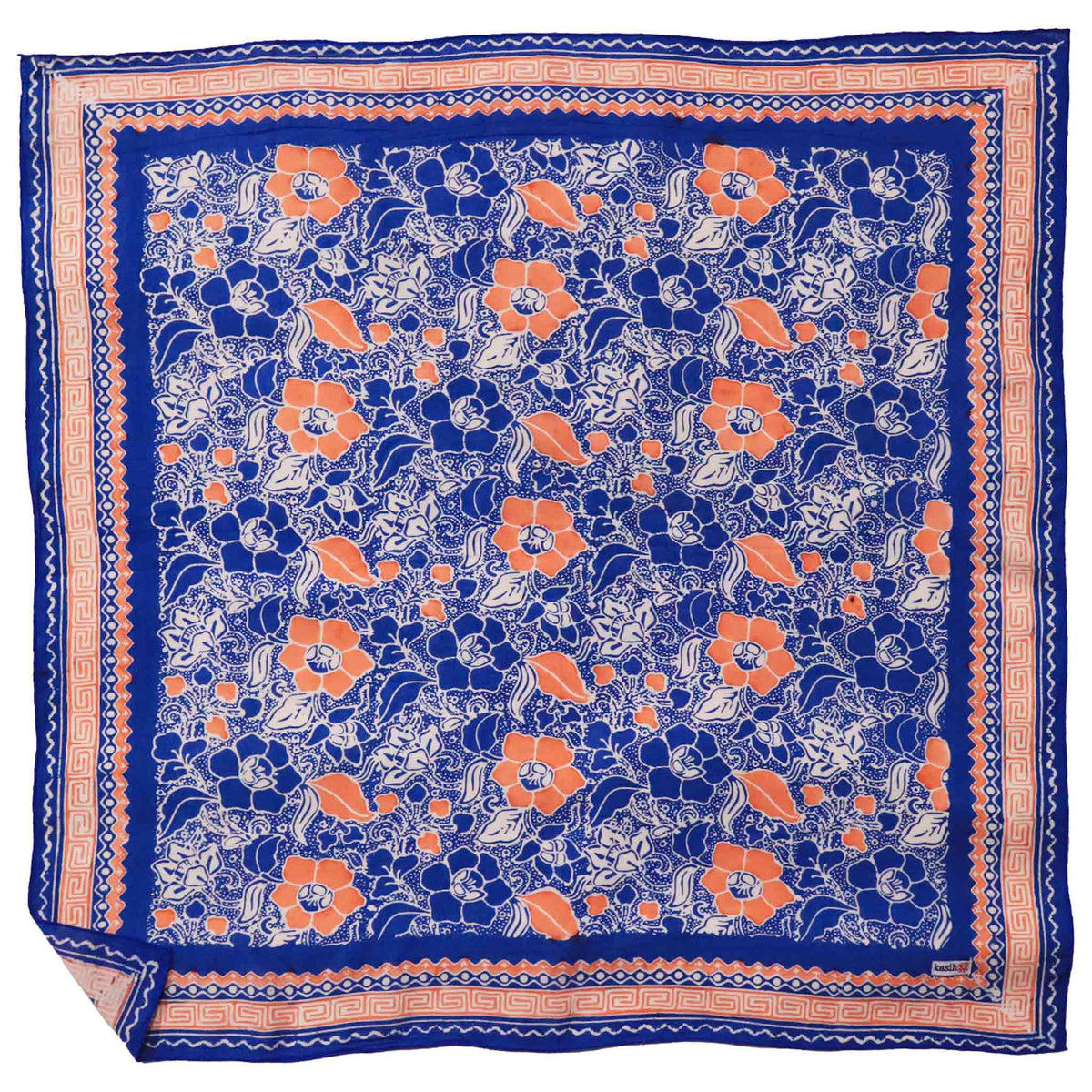 Large 27 inch Sunset Sky batik bandana in 100% soft cotton by Kasih Co-op
