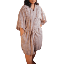 Load image into Gallery viewer, Handmade Batik Robe/ Kimono - Cotton Paris - Harmony