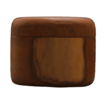Load image into Gallery viewer, Small Teak Wood Seasoning Bowl