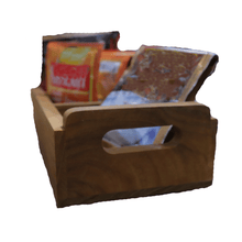 Load image into Gallery viewer, Teak Wood Rectangle Sugar Tray large