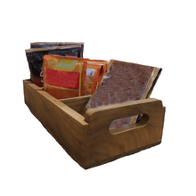Load image into Gallery viewer, Teak Wood Rectangle Sugar Tray large