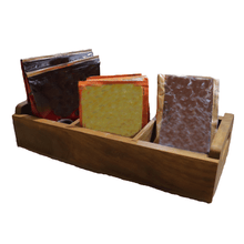 Load image into Gallery viewer, Teak Wood Rectangle Sugar Tray large