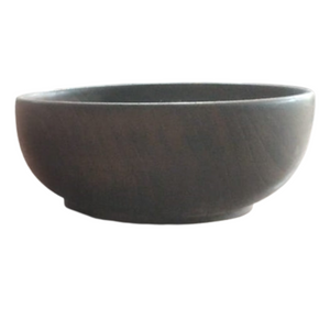 Teak wood bowl handmade in Indonesia small size 5.9" x 2.3"