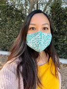 Royalty batik cotton face mask, Gili Collection