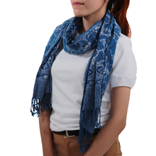 Load image into Gallery viewer, Batik Gili Face Covering &amp; Scarf Set - Butterfly