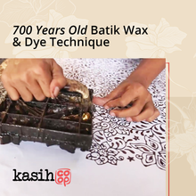 Load image into Gallery viewer, Handmade Batik Robe/ Kimono - Cotton - Twig