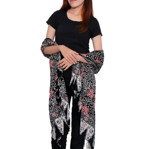 Batik Shawl/ Sarong/ Wrap - Cotton - Star