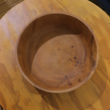 Load image into Gallery viewer, Teak Wood Small Carving Salad Bowl