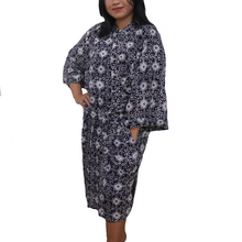 Load image into Gallery viewer, Handmade Batik Robe/ Kimono - Lightweight Soft Cotton - Hibiscus