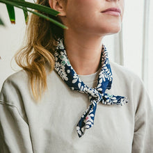 Load image into Gallery viewer, Batik Bandana - Flower &amp; Tamarind