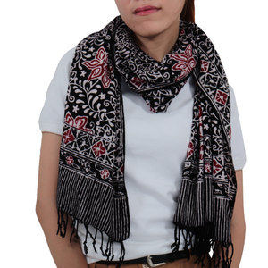 Batik Gili Face Covering & Scarf Set - Star