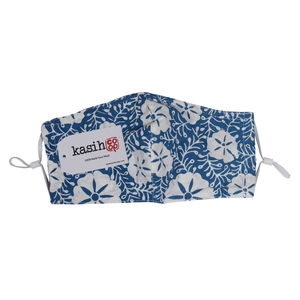 Gili Collection Batik Face Covering - Snow