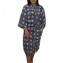 Load image into Gallery viewer, Handmade Batik Robe/ Kimono - Lightweight Soft Cotton - Hibiscus