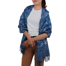 Load image into Gallery viewer, Batik Gili Face Covering &amp; Scarf Set - Butterfly