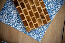 Load image into Gallery viewer, Two Toned Wooden Cutting Board / Charcuterie Board / Cheese Plate