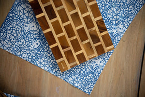 Two Toned Wooden Cutting Board / Charcuterie Board / Cheese Plate